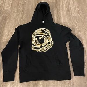 Billionaire Boys Club, Black/Gold Hoodie, Size Large
